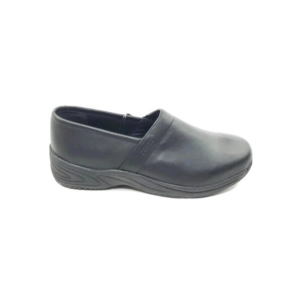 Rockport Works Slip-On Clog Black Leather Work Shoe Mens Size 47 US 13 main image 4